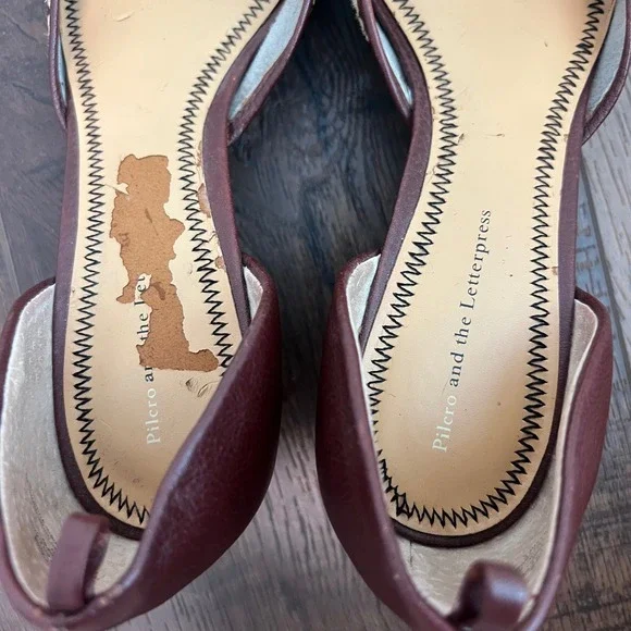 Pilcro and the Letterpress Houndstooth Heeled D'Orsay Pumps - Size 6M - Picture 7 of 7